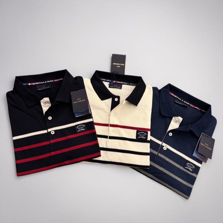 P&S SHARK Yacht Club Yurtdışı Mağaza Polo Yaka