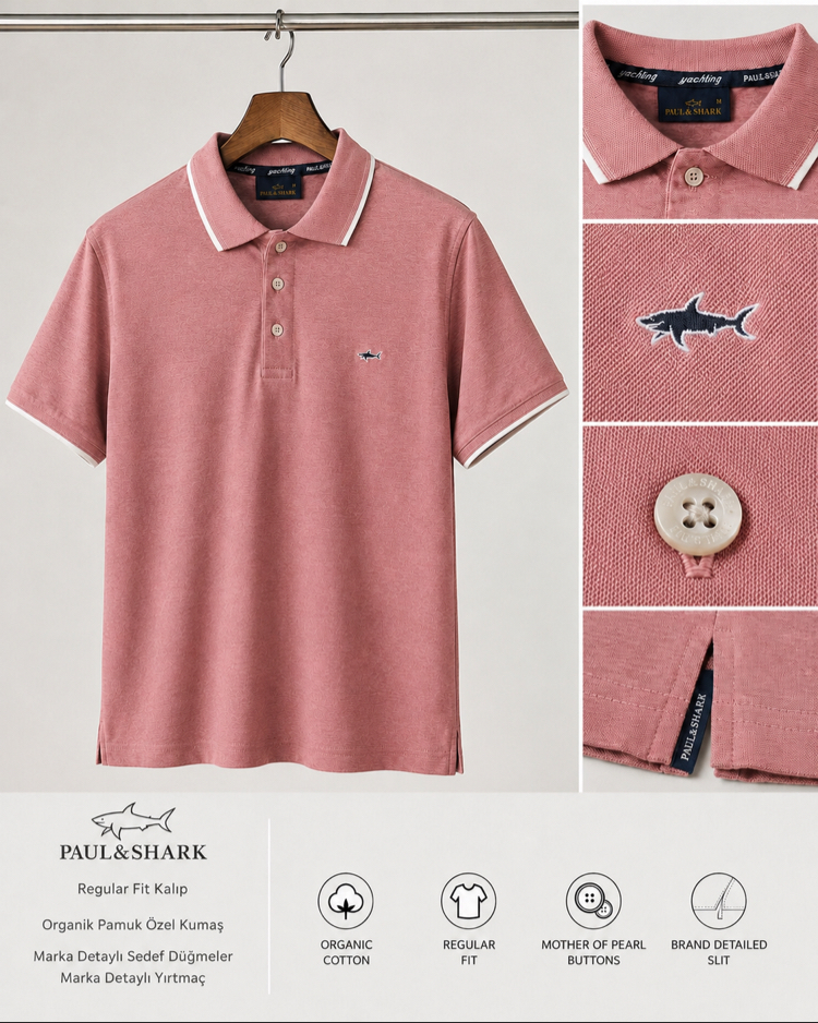 PAUL&SHARK Premium Quatro Polo Yaka 
