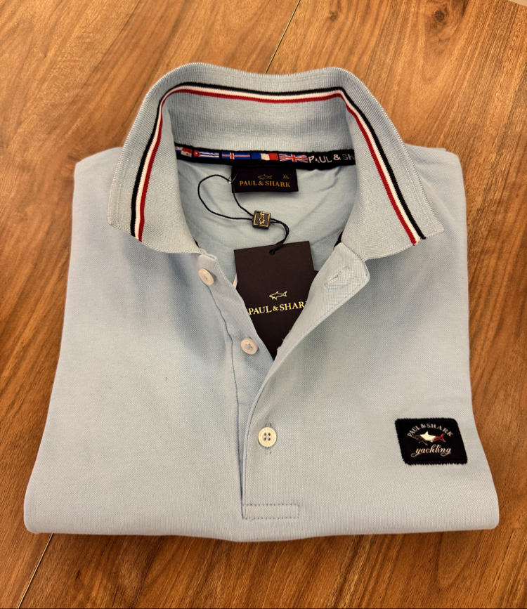 P&S SHARK Yacht Club Premium Polo Yaka
