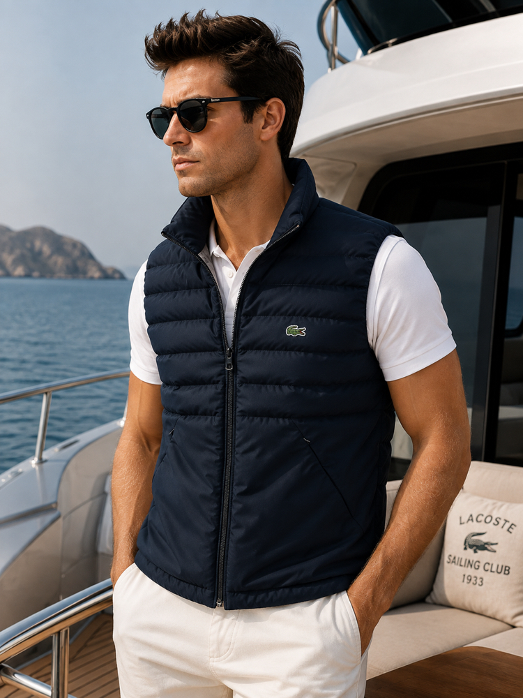 Yeni Mağaza Modeli LACOST Premium Yelek Modeli