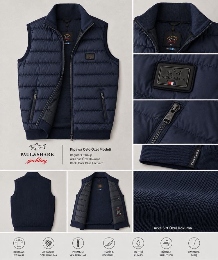 PAUL&SHARK Kipawa Oslo Özel Modeli – Lacivert