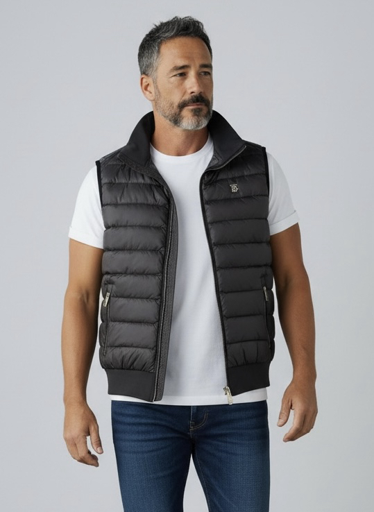 Yeni Sezon BURBERRY Sırt Dokuma Yelek