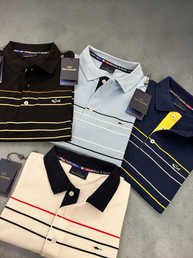 P&S SHARK Yacht Club Yurtdışı Mağaza Polo Yaka