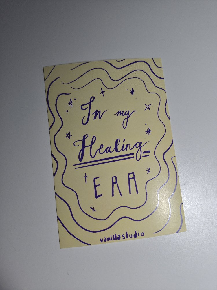 In My Healing Era Art Print