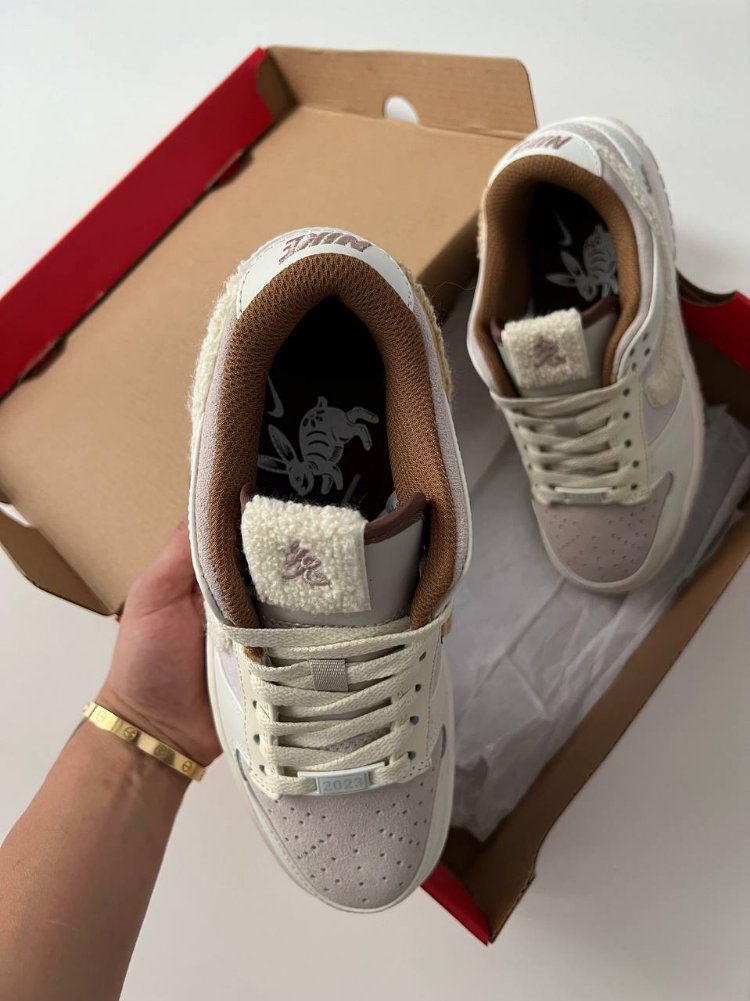 Dunk Low Year of the Rabbit Fossil Stone