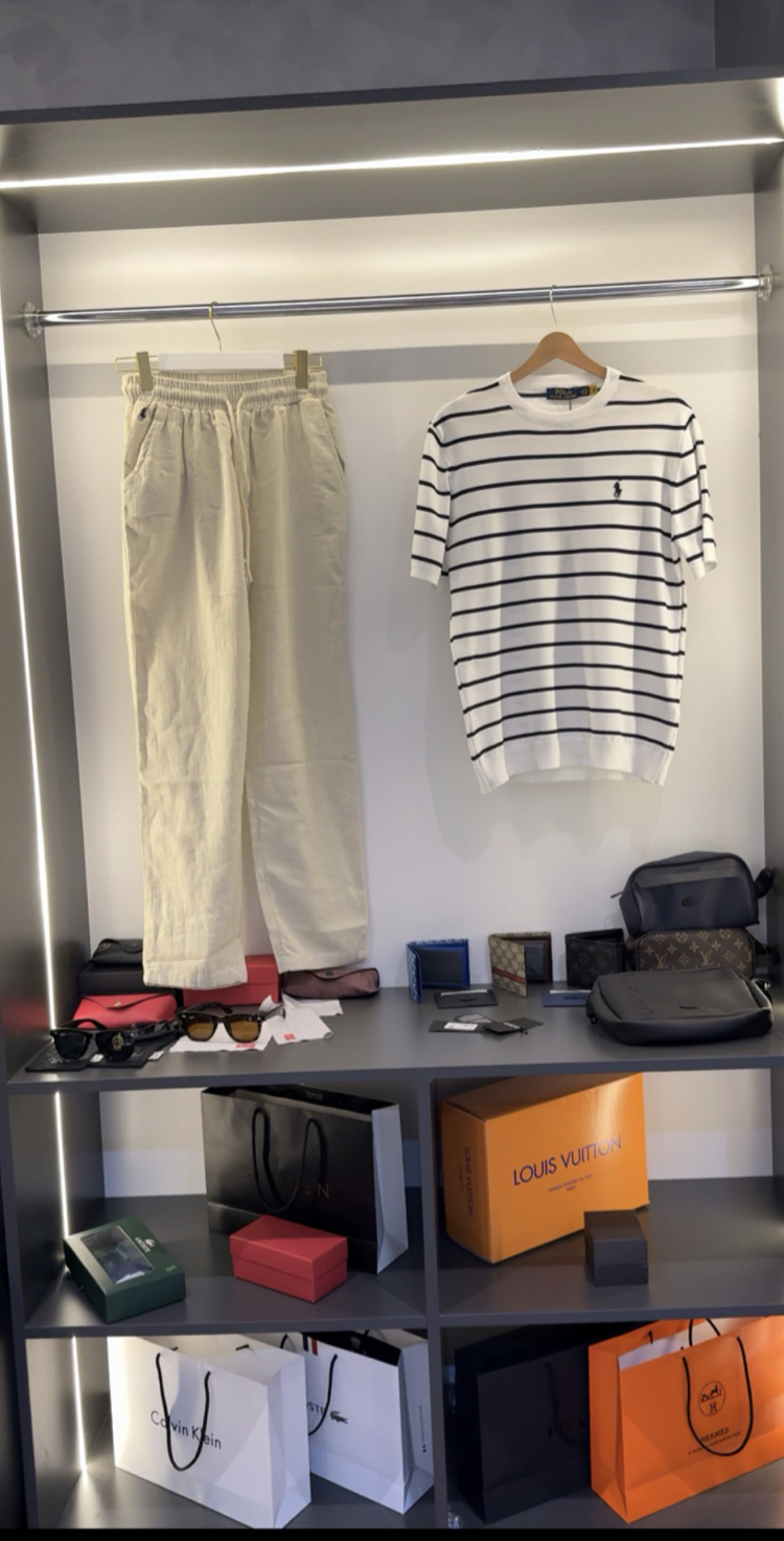 RL TRİKO RL KETEN PANTOLON KOMBİN