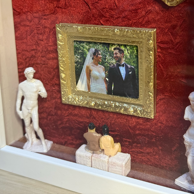 Museum of Us – Kişiye Özel Anı Çerçevesi (13×18 cm) – Fotoğraflı Shadow Box