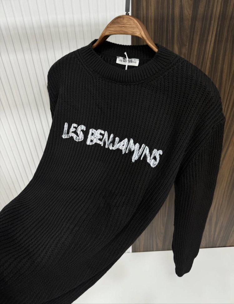 LES BENJAMINS BLACK TRİKO KAZAK 