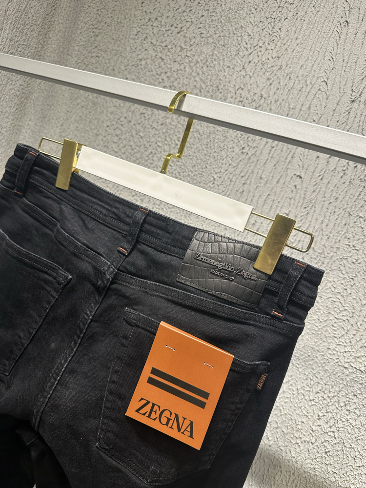 ZEGNA BLACK ITHAL JEANS