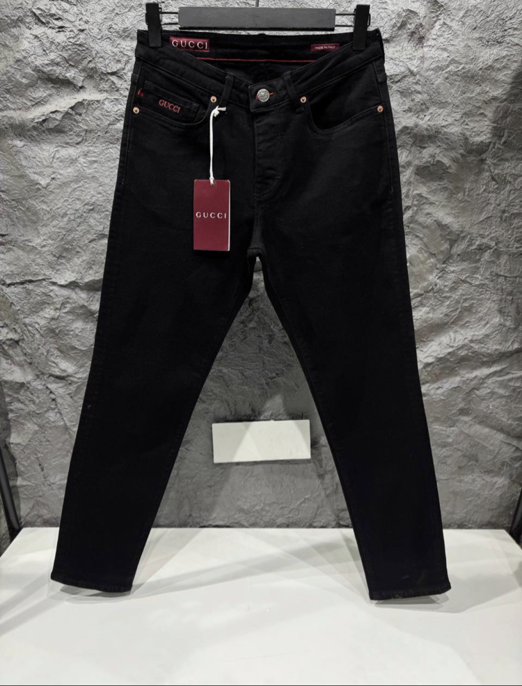 GUCCI BLACK JEANS PANTOLON İTHAL 