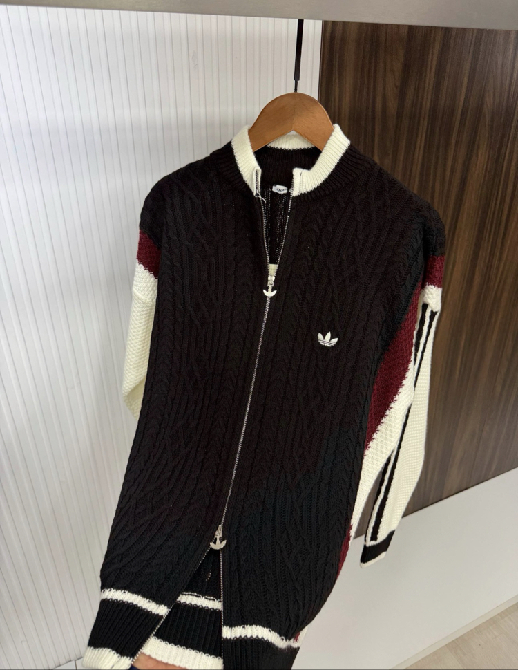 ADİDAS ÖRME FERMUARLI HIRKA İTHAL