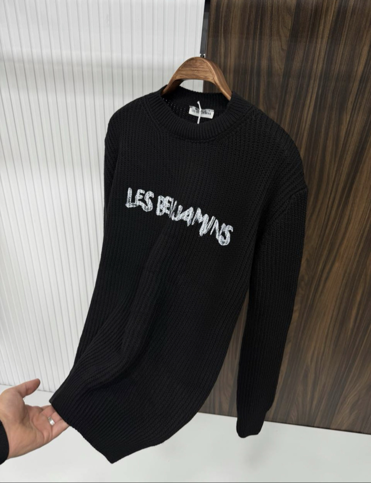 LES BENJAMINS BLACK TRİKO KAZAK 