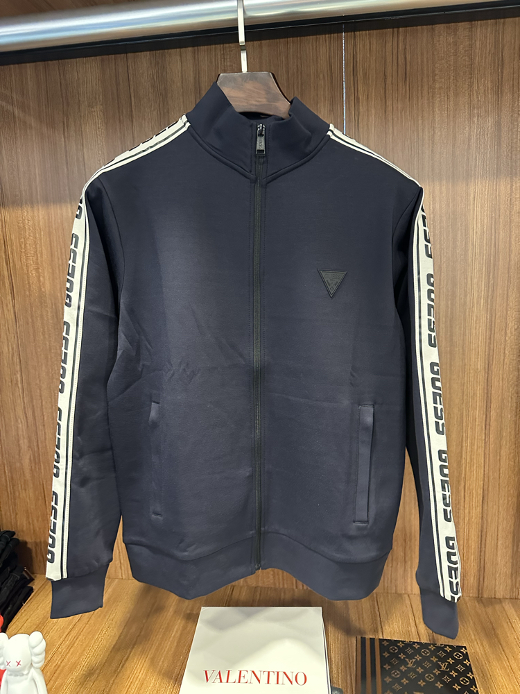GUESS HIRKA KOL DETAYLI LACİVERT İTHAL