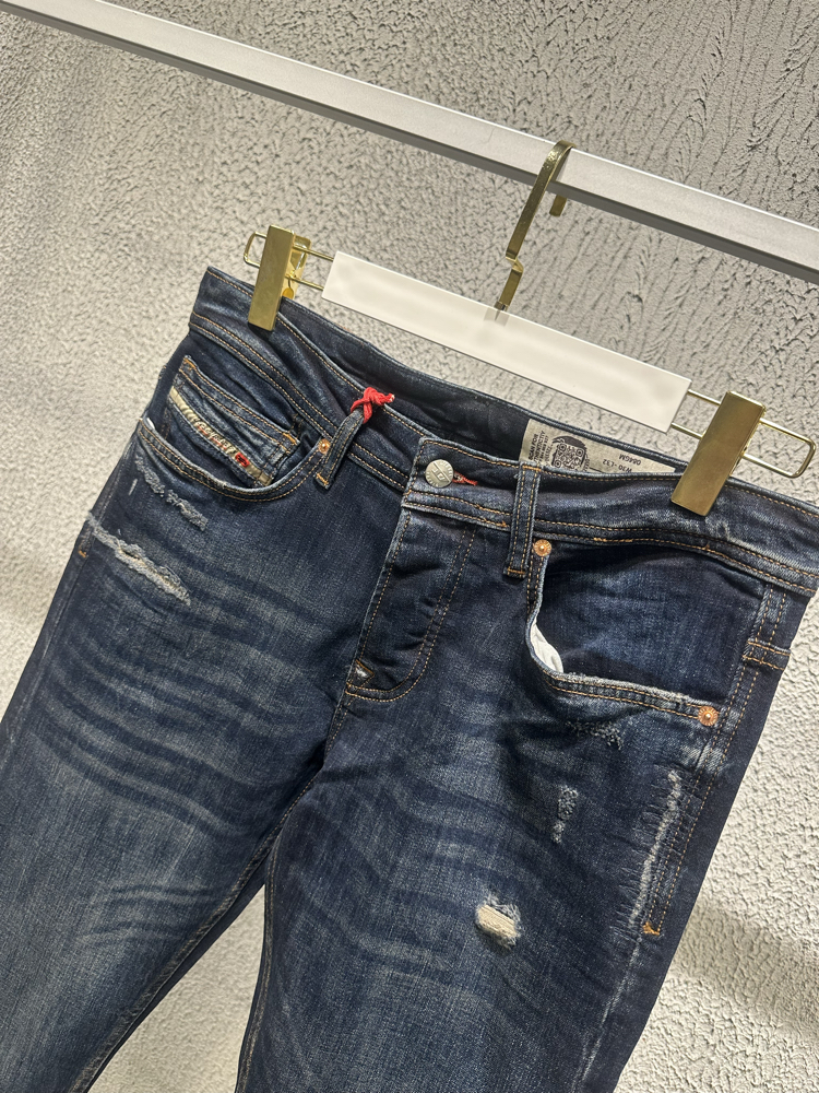 DIESEL TAŞLAMALI LAZER KESİM PREMİUM JEANS