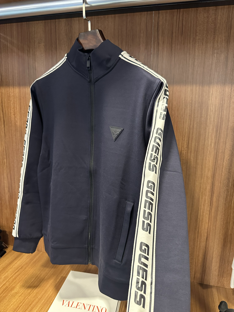 GUESS HIRKA KOL DETAYLI LACİVERT İTHAL