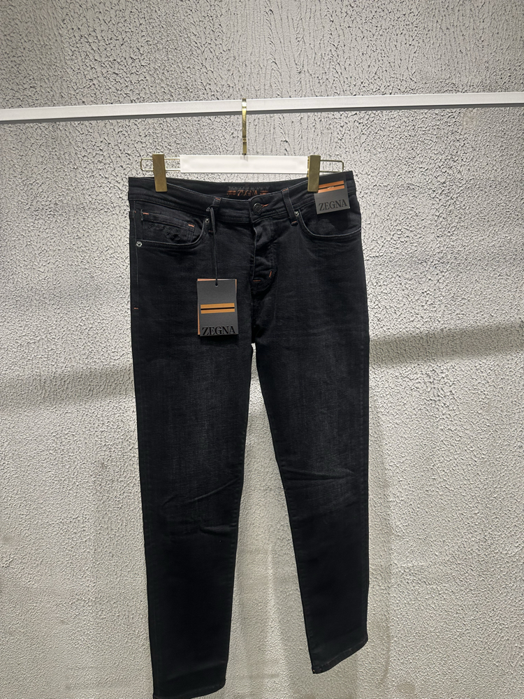 ZEGNA BLACK ITHAL JEANS