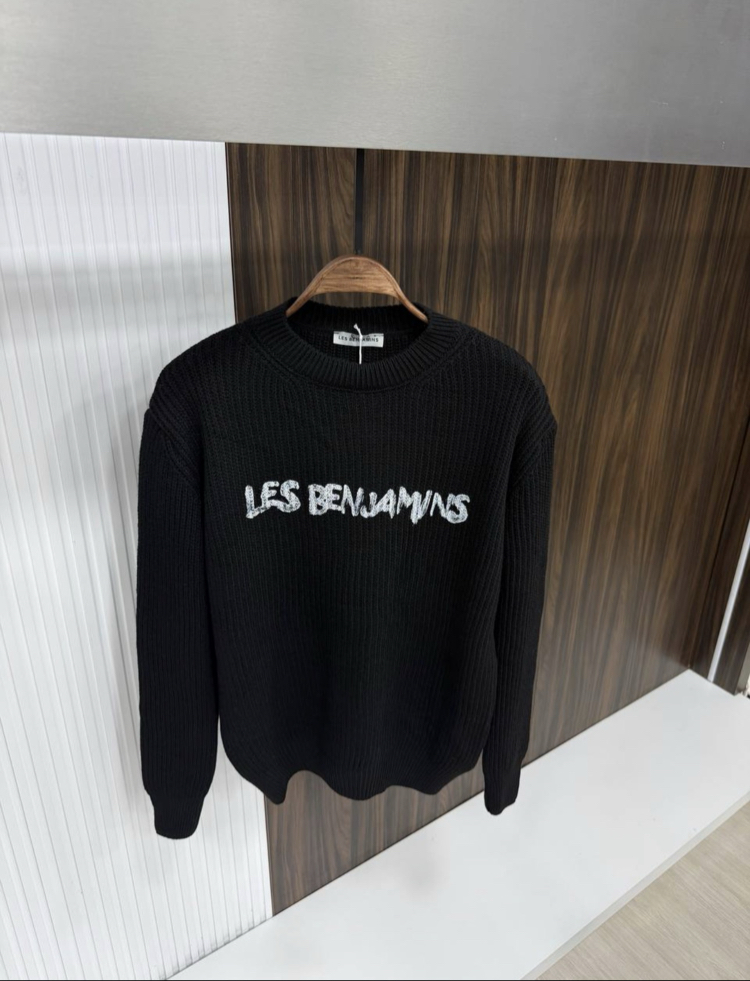 LES BENJAMINS BLACK TRİKO KAZAK 