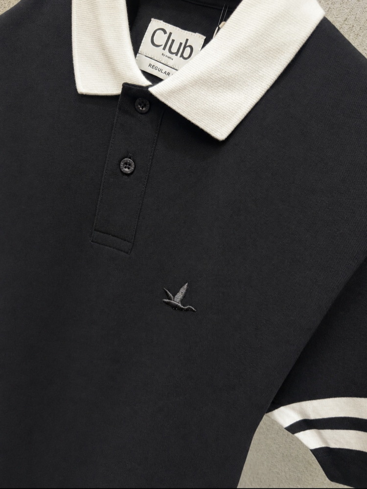 BEYMEN YENİ SEZON POLO YAKA T-SHIRT SİYAH