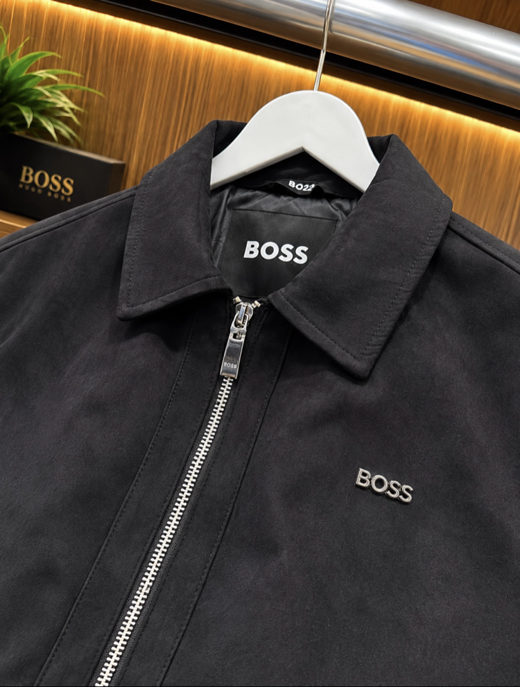 BOSS BLACK SÜET MEVSİMLİK CEKET