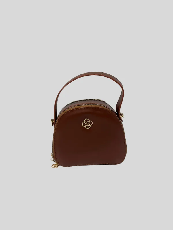 ÇİFT FERMUARLI OVAL ÇANTA