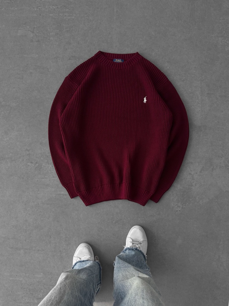 A Kalite PL Triko Sweatshirt - Bordo