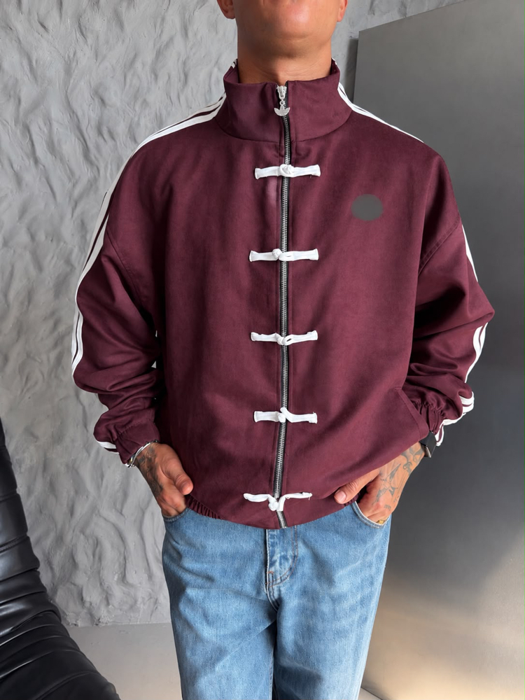 CHİNESE 1/1 Kalite Süet Ceket - Bordo