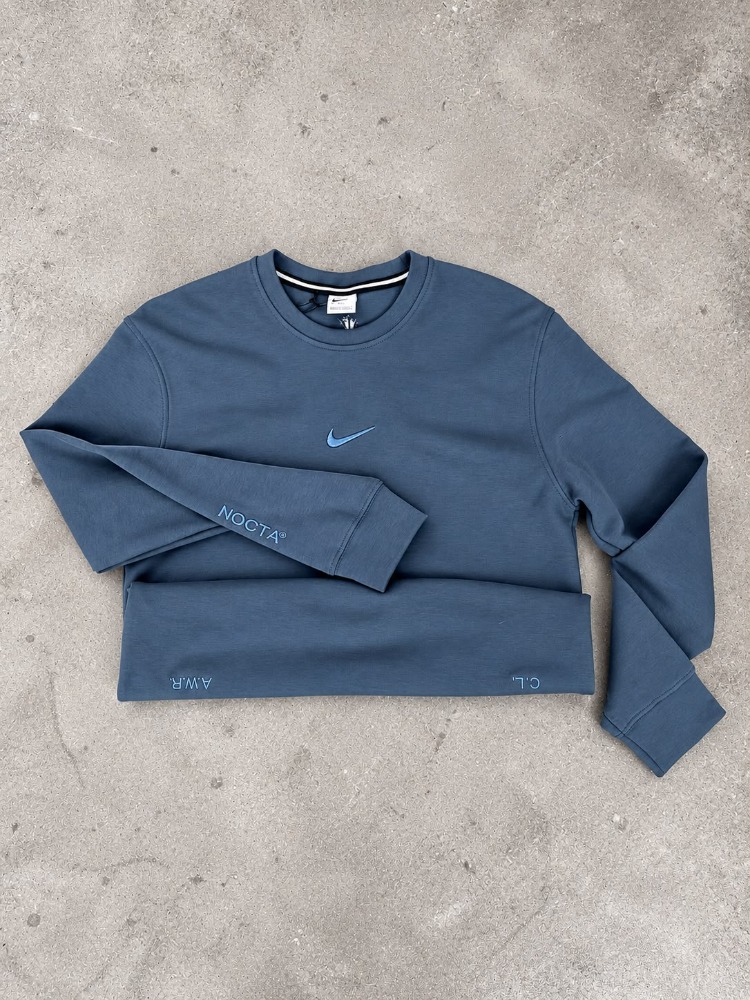 NK Double Face Kumaş Sweatshrit - İndigo