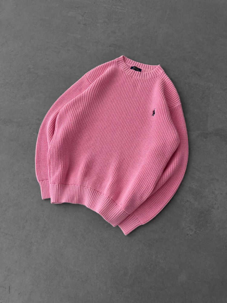 A Kalite PL Triko Sweatshirt - Pembe