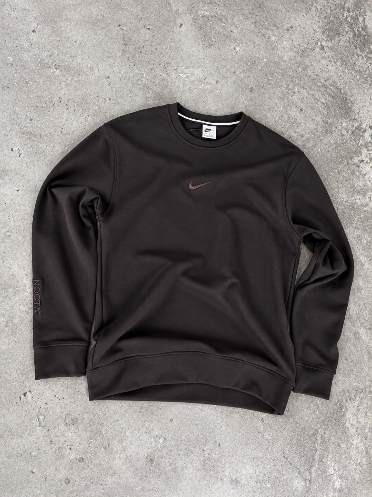 NK Double Face Kumaş Sweatshrit - Acı Kahve