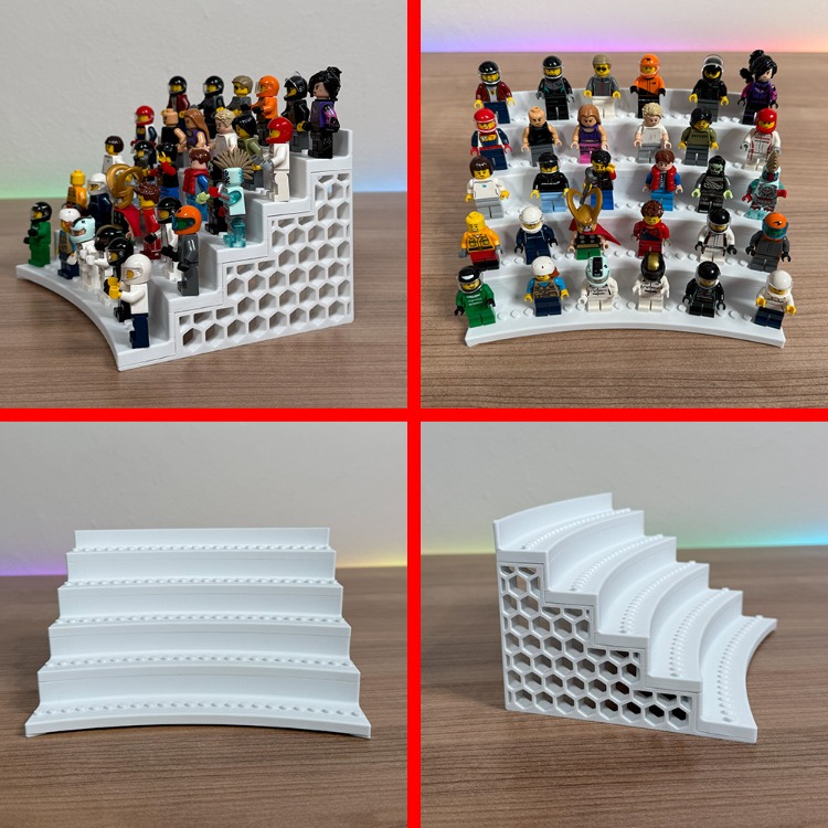Minifigür Standı 5 Katlı