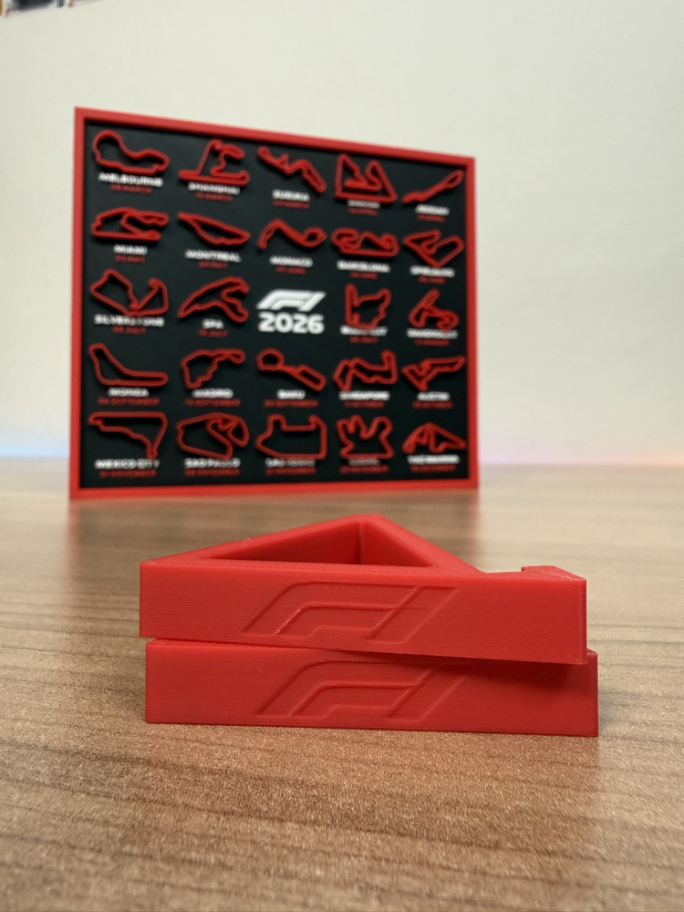 Formula 1 Masaüstü Takvimi Stantlı