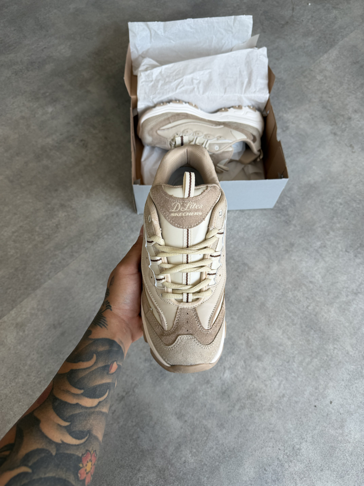 Skechers Dlites New Beige (Tam kalıptır)
