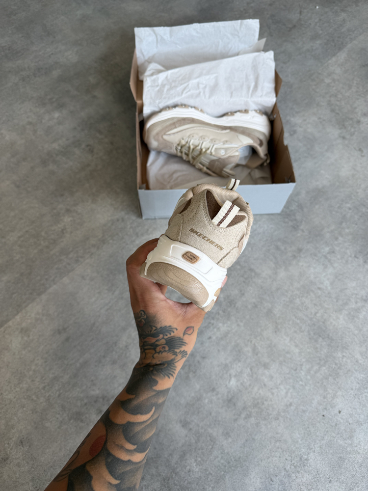 Skechers Dlites New Beige (Tam kalıptır)