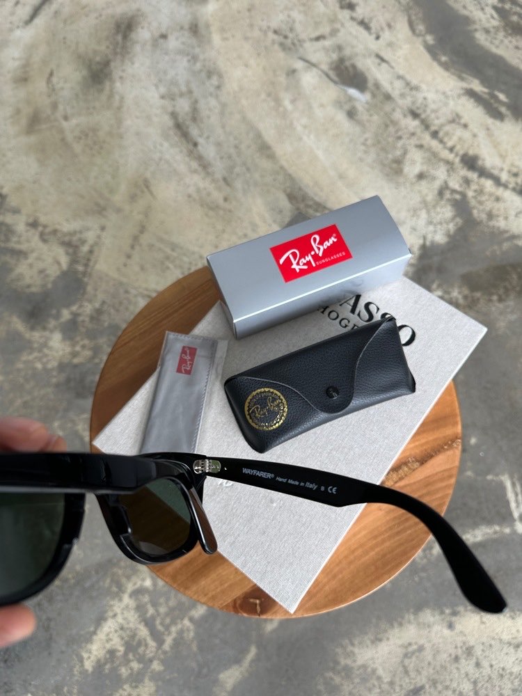 RAYBAN WAYFARER ORİGİNAL EĞİMLİ ( 50 EKARTMAN- UNİSEX )