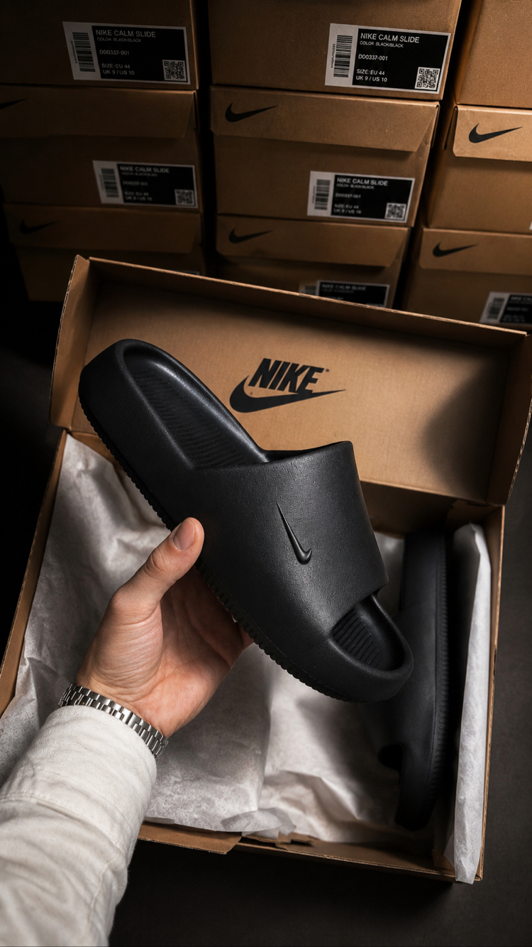 Nike Calm Slide Black