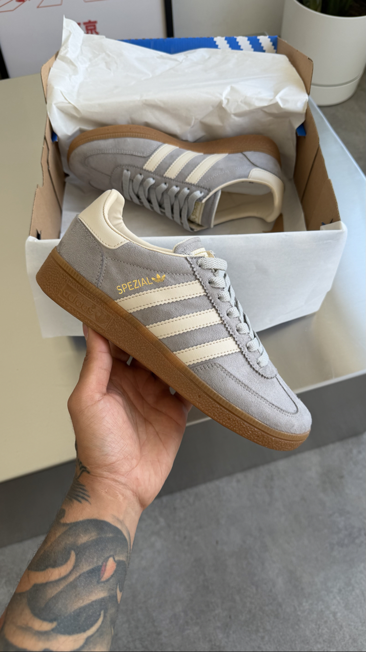 Adidas Spezial New Grey Suede (Muadil)