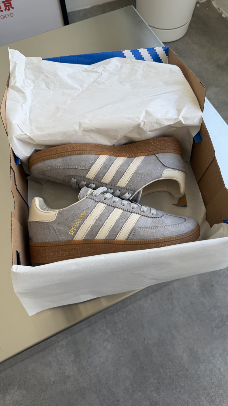 Adidas Spezial New Grey Suede (Muadil)