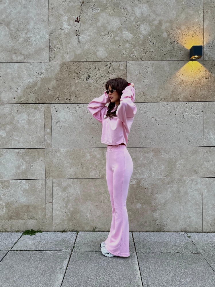 Pembe Kerrie Eşofman Takımı