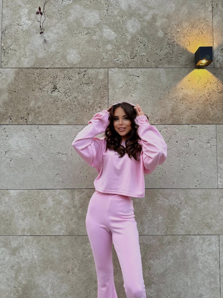 Pembe Kerrie Eşofman Takımı