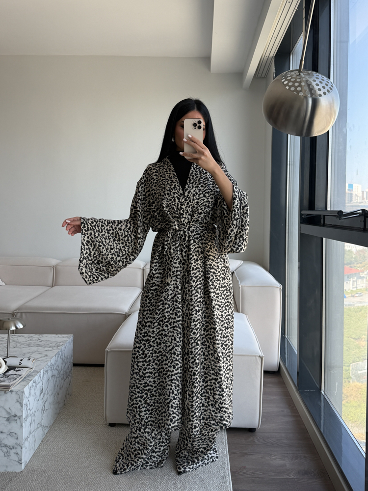 İoek saten kimono takım