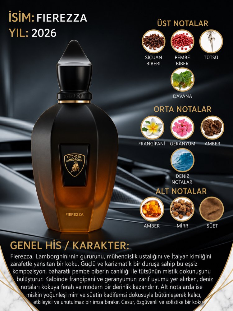Xerjoff x Automobili Lamborghini Fierezza