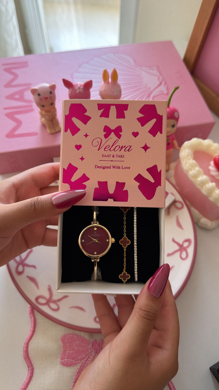 Gold bordo vion set