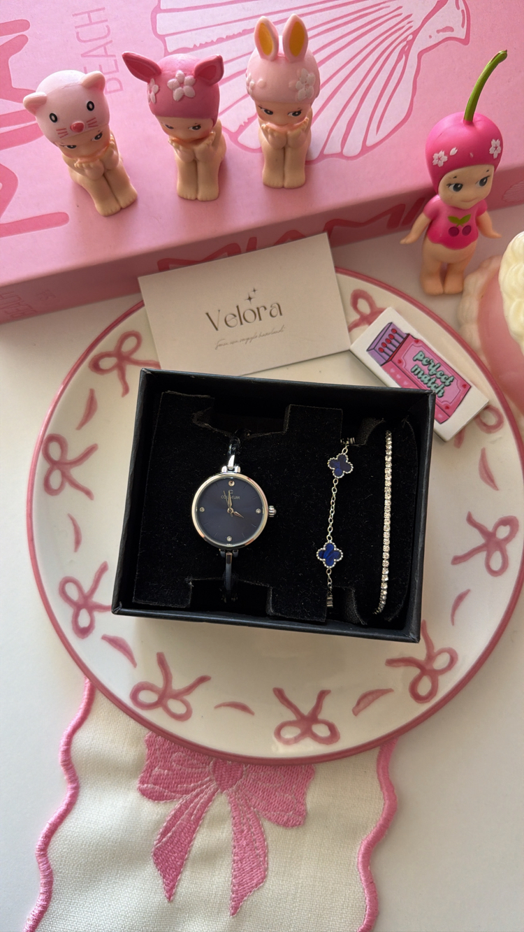 Lacivert vion set
