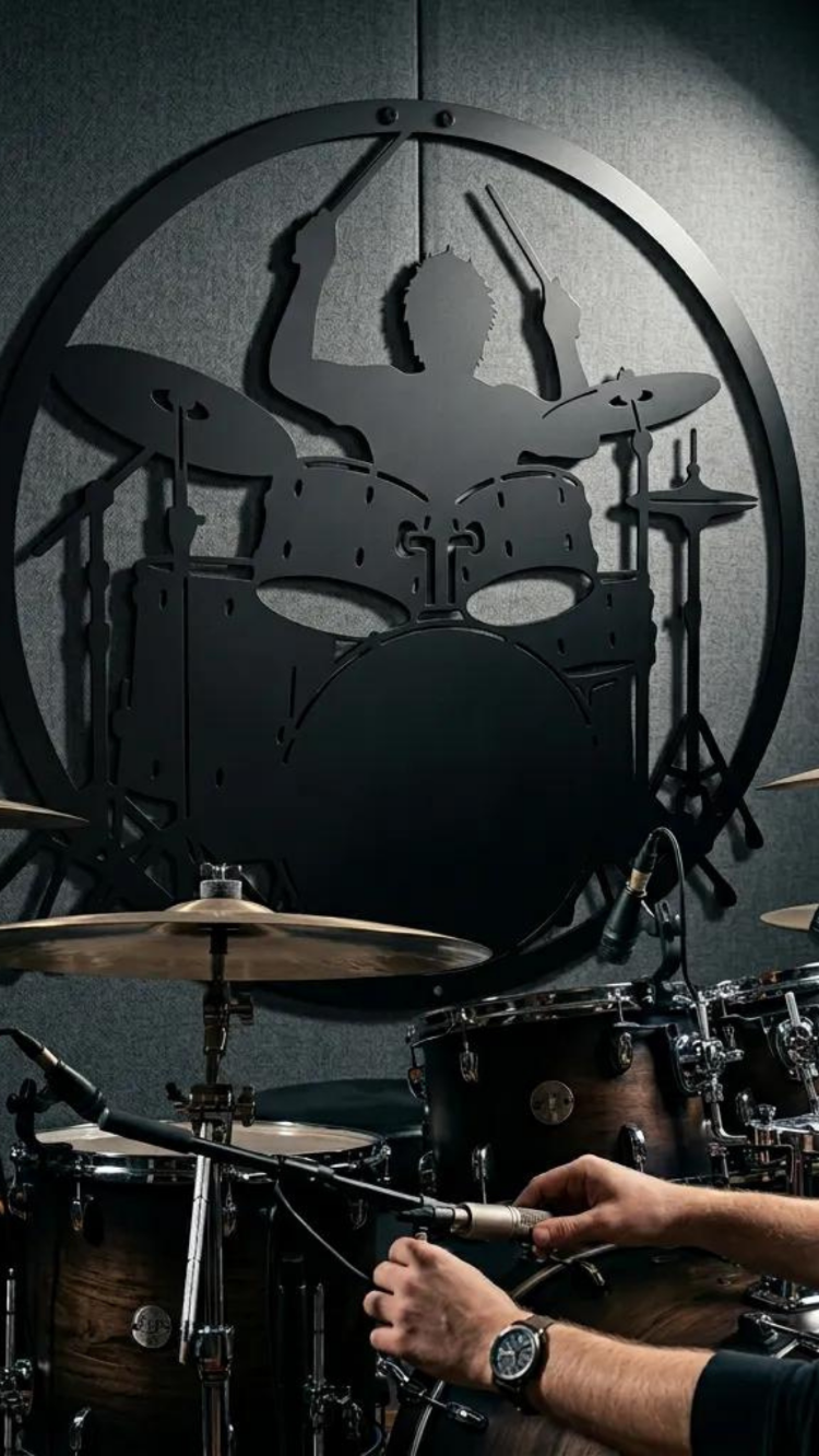 Dekoratif Koleksiyon – Lazer Kesim MEtal-Batari Duvar Tablosu
