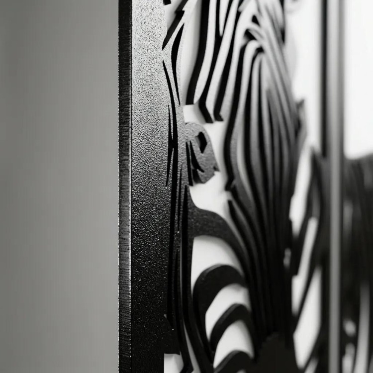 DEKORATİF METAL ZEBRA TABLO