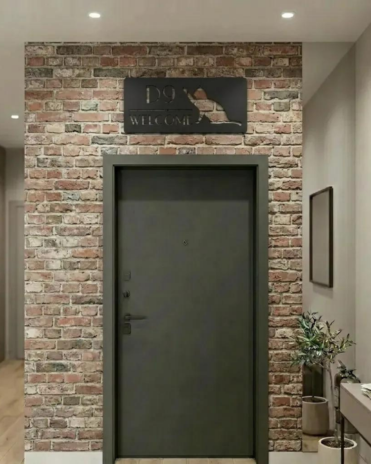 LAZER KESİM METAL KAPI NUMARASI