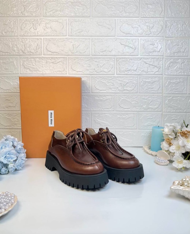 MIU MIU PLATFORM DERBY
