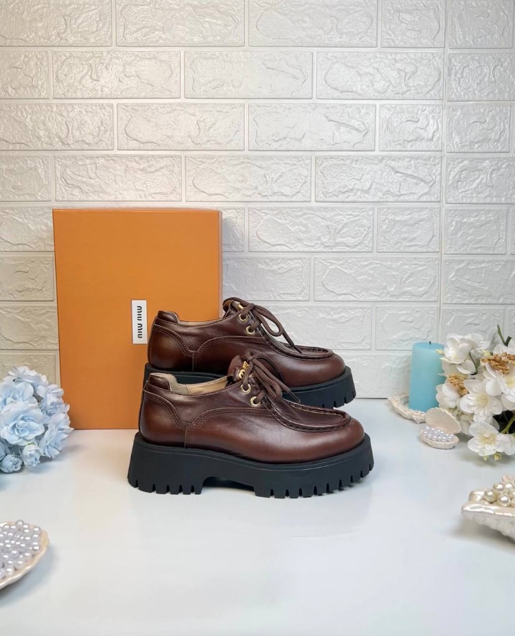 MIU MIU PLATFORM DERBY
