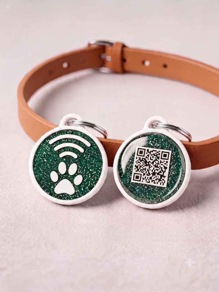 Kediler İçin Akıllı Künye, Anlık Konum Bildirimi, NFC + QR Teknolojisi, Dijital Profil