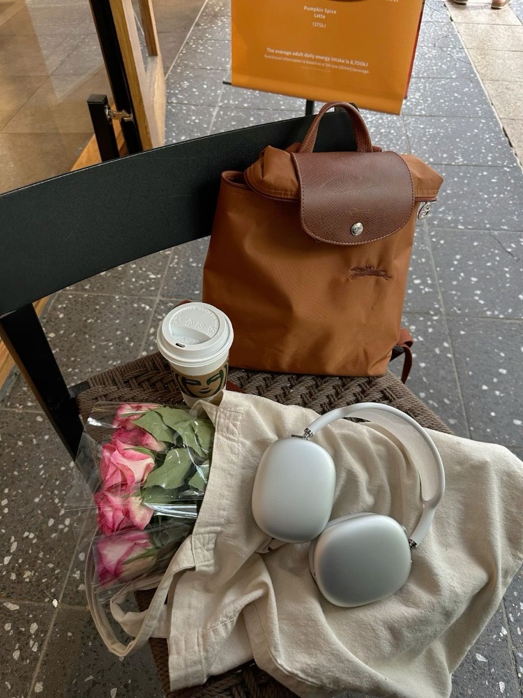 Longchamp Classic Backpack / Cognac